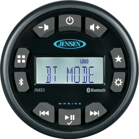 Jensen 3" Jms3Rtl Waterproof Bt/Am/Fm/Weatherband/Usb JMS3RTL